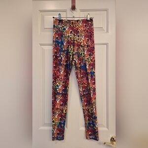 Lisa Frank Inspired Print Leggings